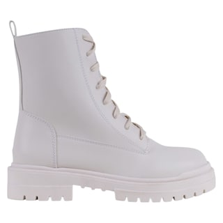 Foto 2 | Botas Casuales Exterior Piel Vegana Color Blanco Para Mujer De Rbcollection