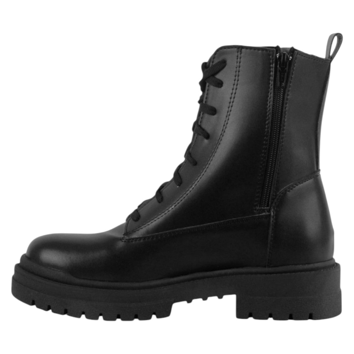 Foto 3 | Botas Casuales Exterior Piel Vegana Color Negro Para Mujer De Rbcollection