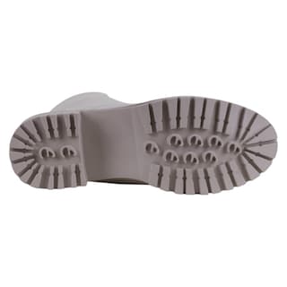 Foto 4 | Botas Casuales Exterior Piel Vegana Color Blanco Para Mujer De Rbcollection