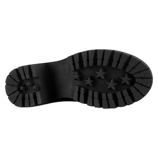Foto 4 | Botín Con Tacón Exterior Gamuza Color Negro Para Mujer De Rbcollection