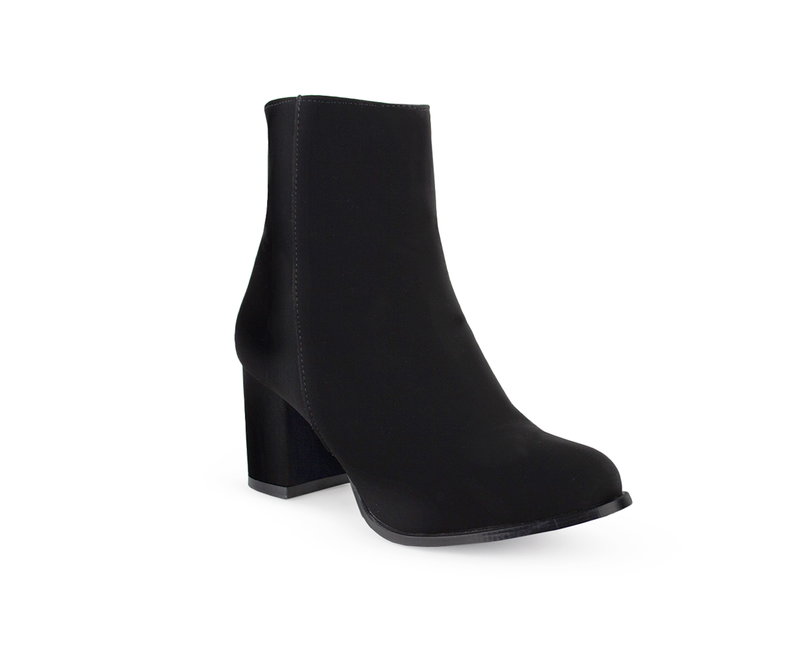 Foto 1 | Bota Color Negro Cierre Material Sintetico