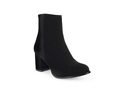 Foto 1 | Bota Color Negro Cierre Material Sintetico