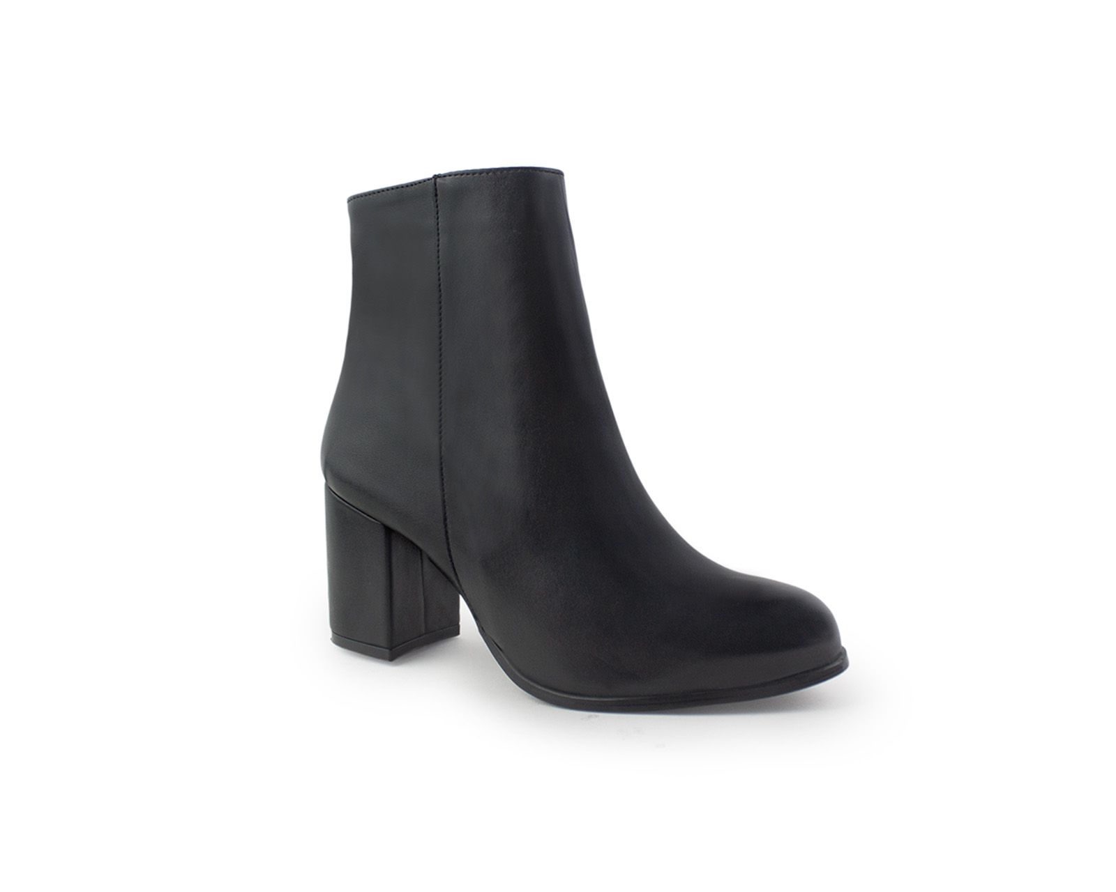 Foto 1 | Bota Color Negro Cierre Material Sintetico