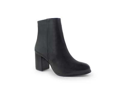 Foto 1 | Bota Color Negro Cierre Material Sintetico