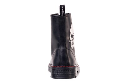 Foto 4 | Bota De Cuero Bordada Calavera