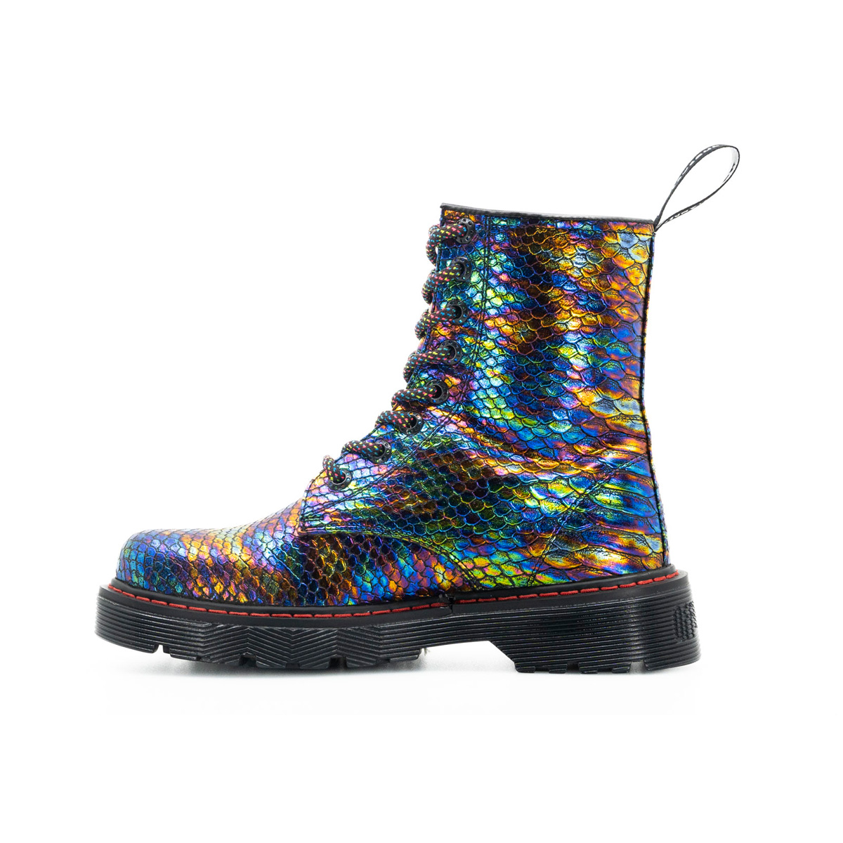 Foto 5 pulgar | Bota Urbana Con Textura Snake Multicolor Offlander