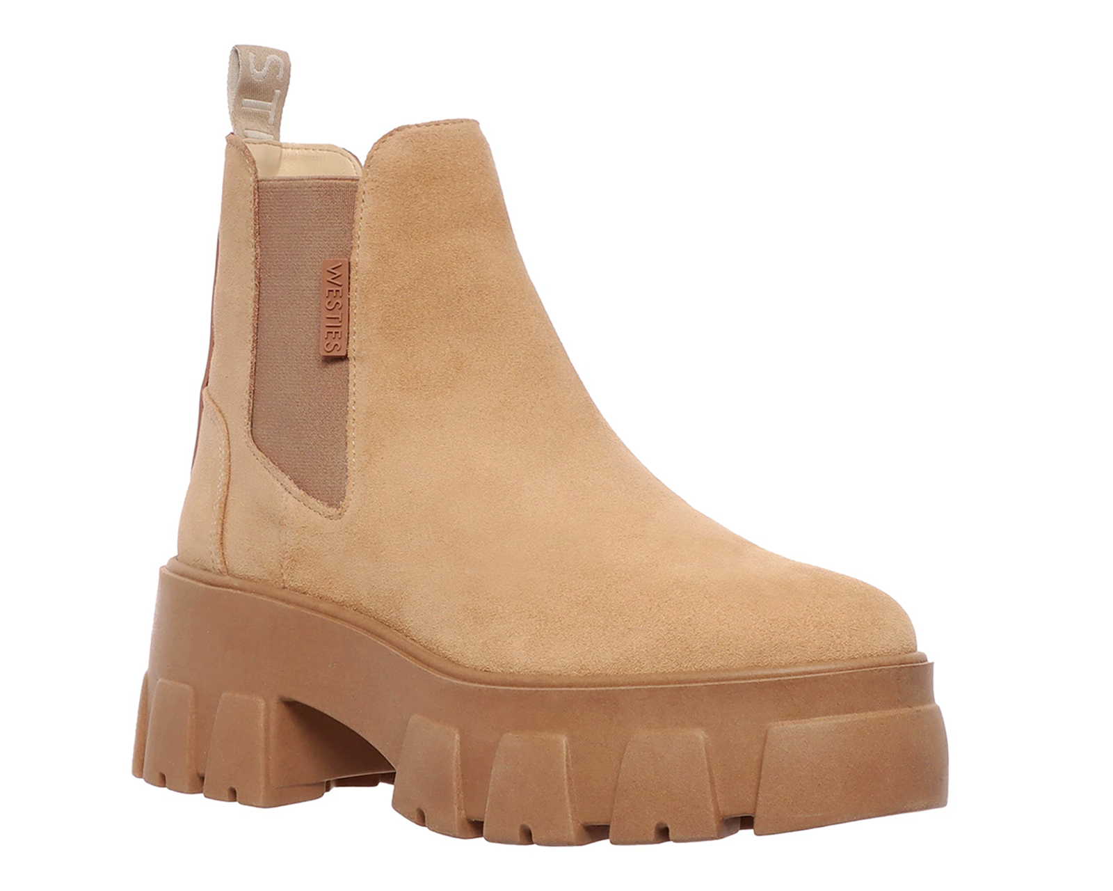 Bota Westies Wemolko3 color Beige Gamuza