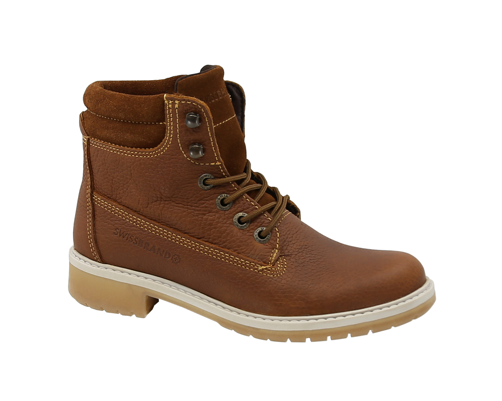 Bota Urbana Swissbrand Cham 560 color Marrón para Dama