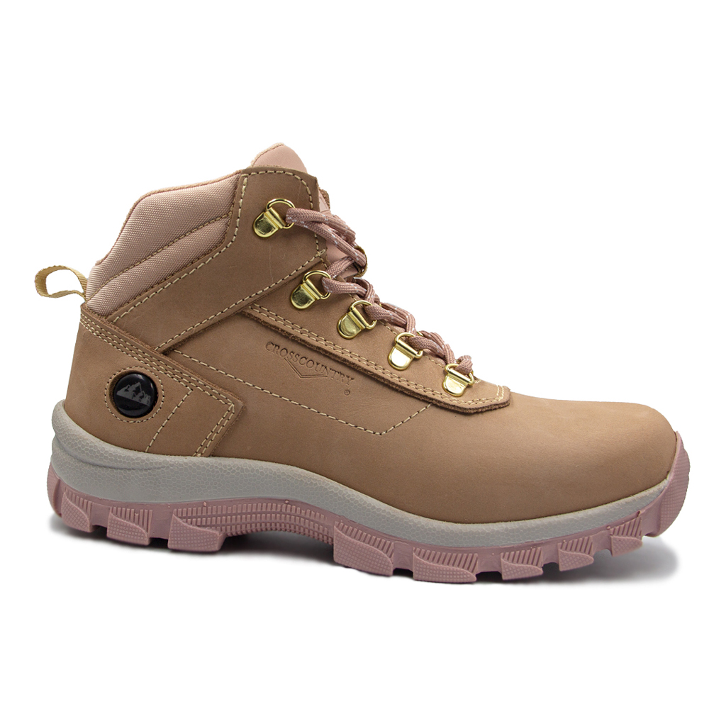 Foto 2 | Bota Crosscountry 105 Nobuck color Rosa para Mujer