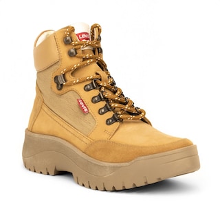Foto 2 | Bota de Piel Levi's L120052 color Café Miel para Mujer