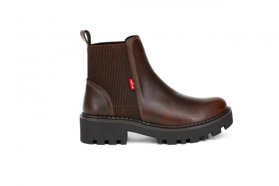 Foto 1 | Bota Levi's L120122 color Café para Mujer