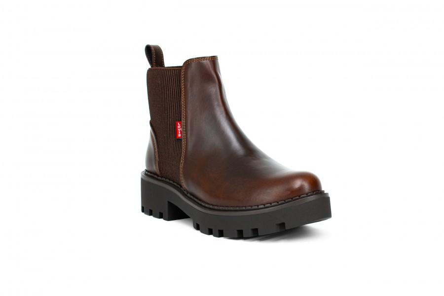 Foto 2 | Bota Levi's L120122 color Café para Mujer