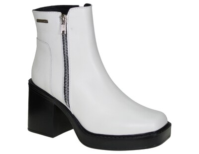 Foto 1 | Botas de Piel Claudio Rocco CR22652 color Blanco para Mujer