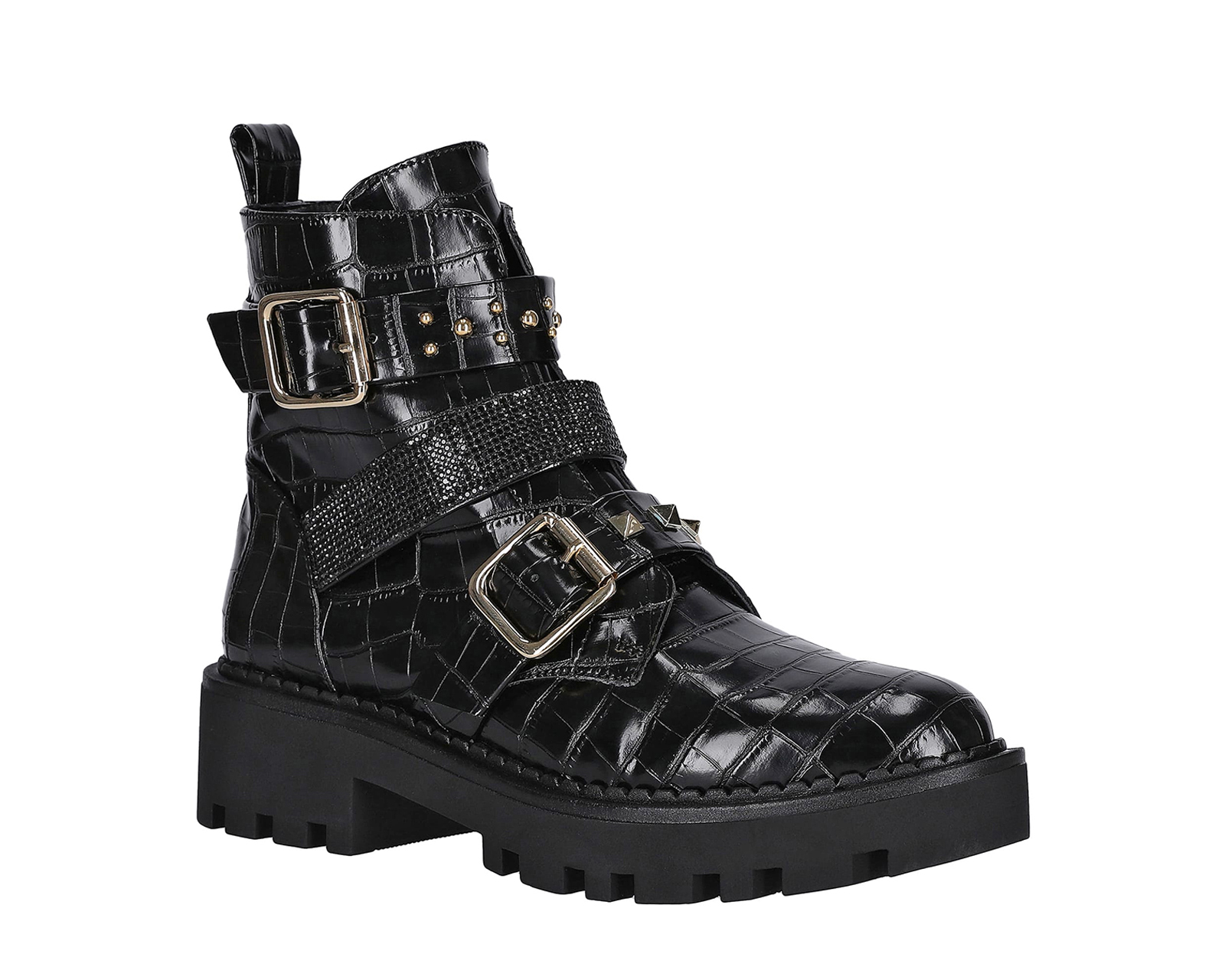 Bota Westies Weozuru color Negro Sintético