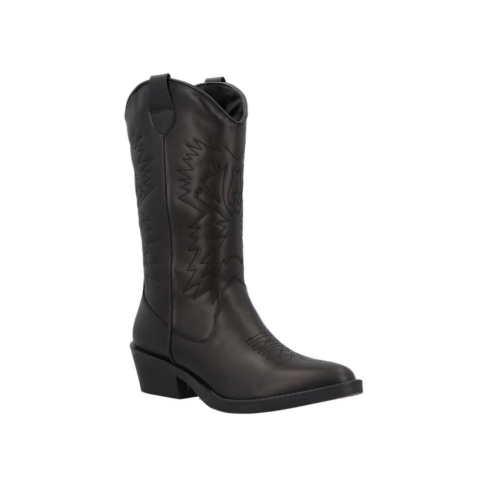 Botas para Mujer Vaqueras MIRACOL by MAMA LOLA 301 color Negro Casuales