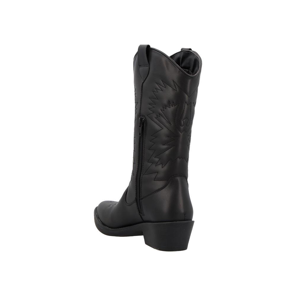 Foto 4 pulgar | Botas para Mujer Vaqueras MIRACOL by MAMA LOLA 301 color Negro Casuales