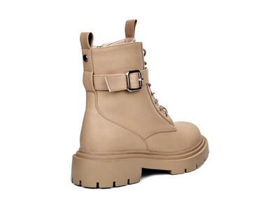 Foto 3 | Botines para Mujer Lob Footwear Beige 92202512