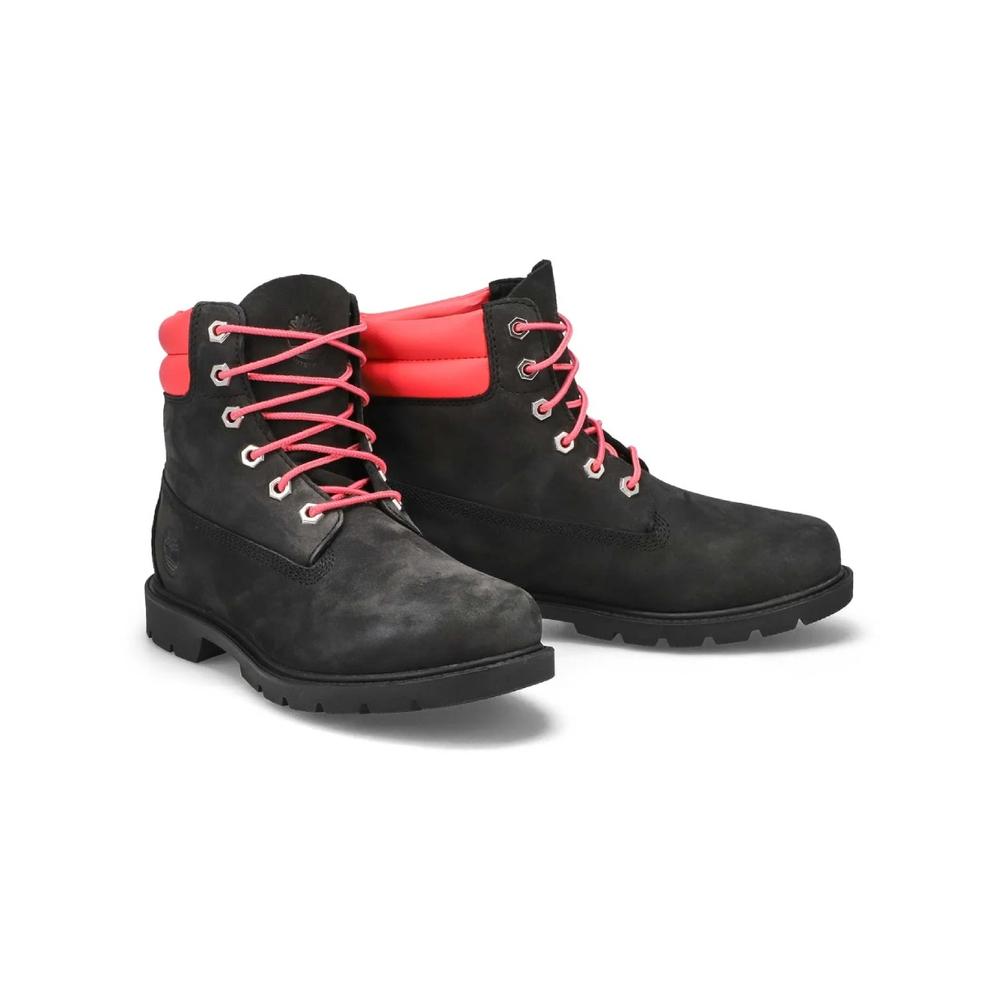 Foto 4 pulgar | Botas Timberland 6in Linder Woods color Negro para Mujer