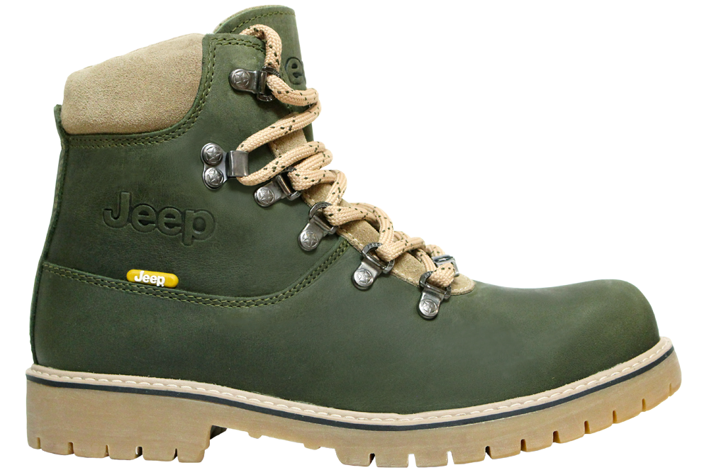 Foto 2 | Botas Casquillo Jeep color Verde para Mujer 10751