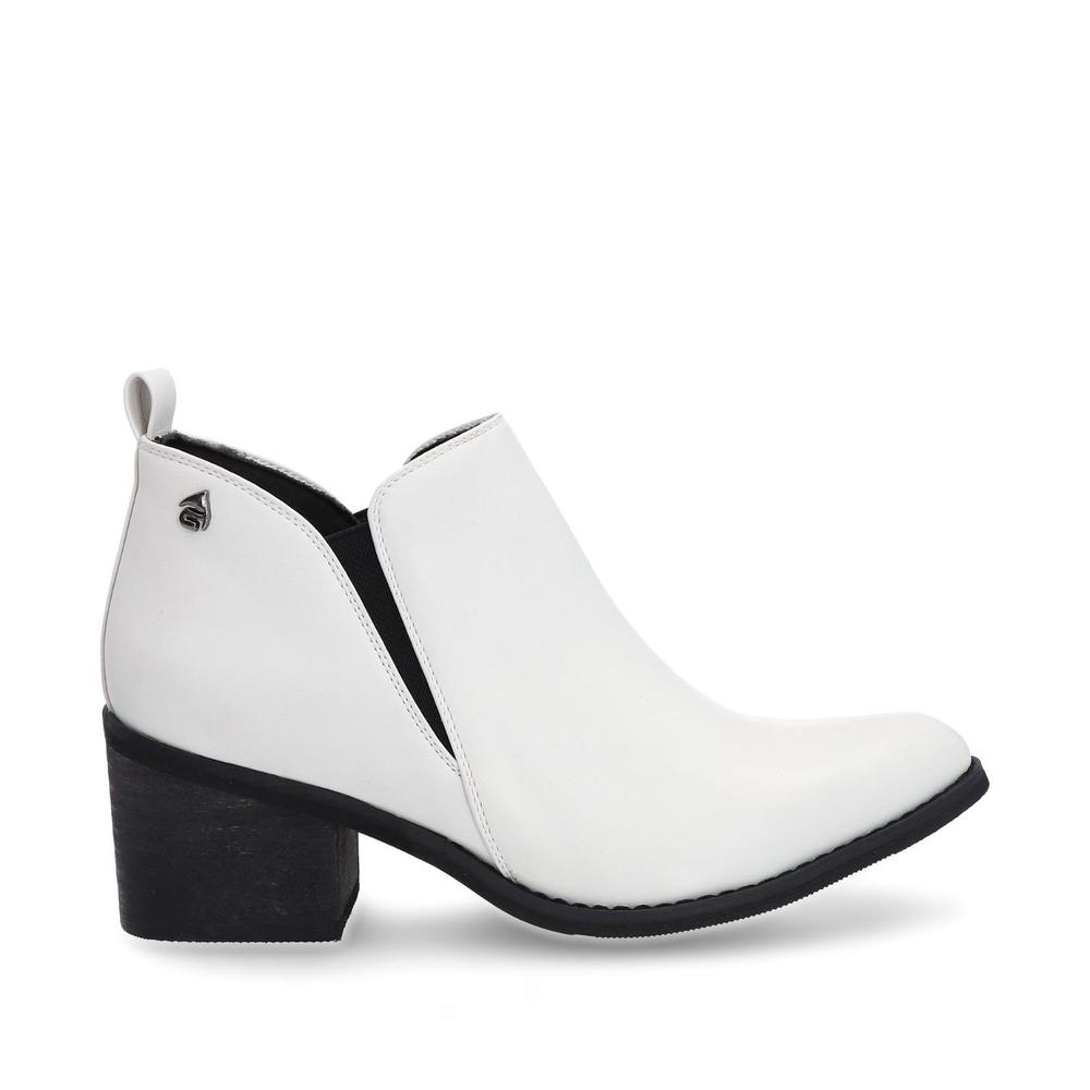 Botines Gotta color Blanco para Mujer $659