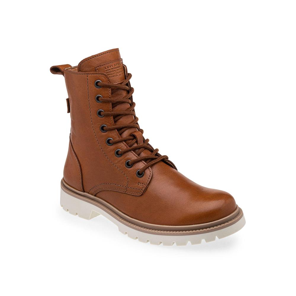 Foto 2 | Bota Levi's L1123131 color Marrón de Piel para Mujer