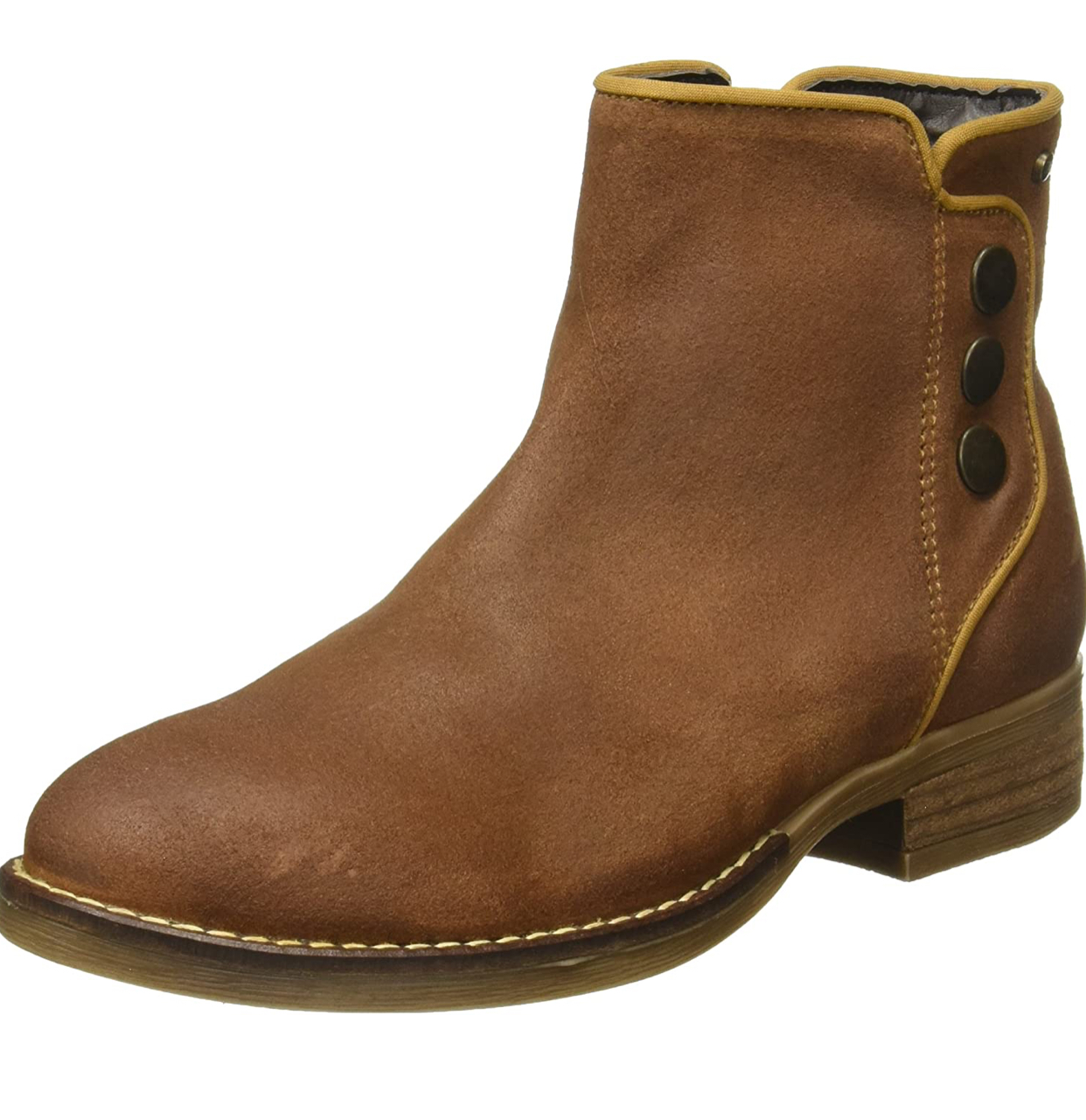 Bota Levi's L127351 color Marrón de Gamuza