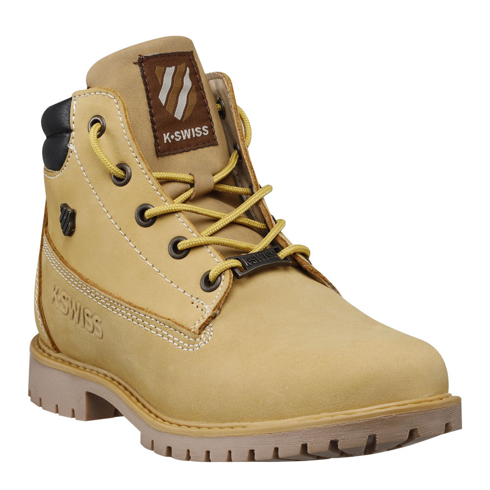 Foto 2 pulgar | Botas K-swiss Hiker color Amarillo para Mujer