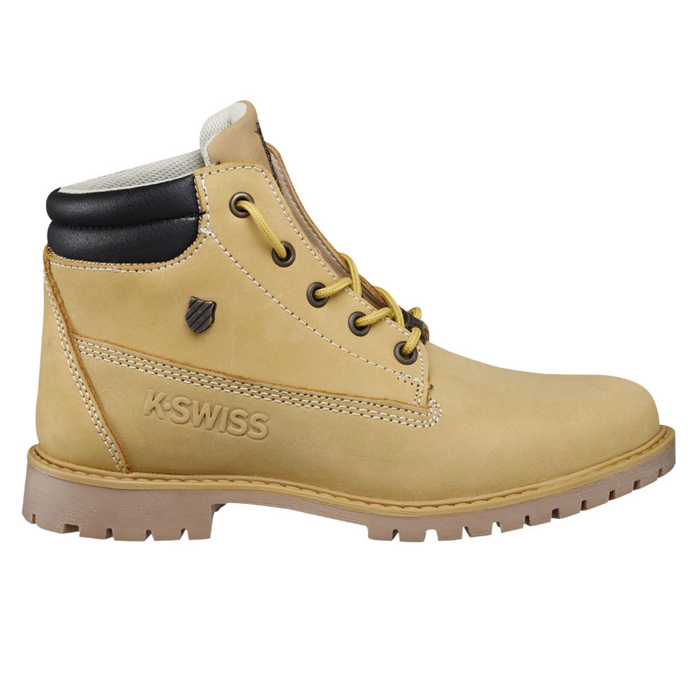 Foto 3 pulgar | Botas K-swiss Hiker color Amarillo para Mujer