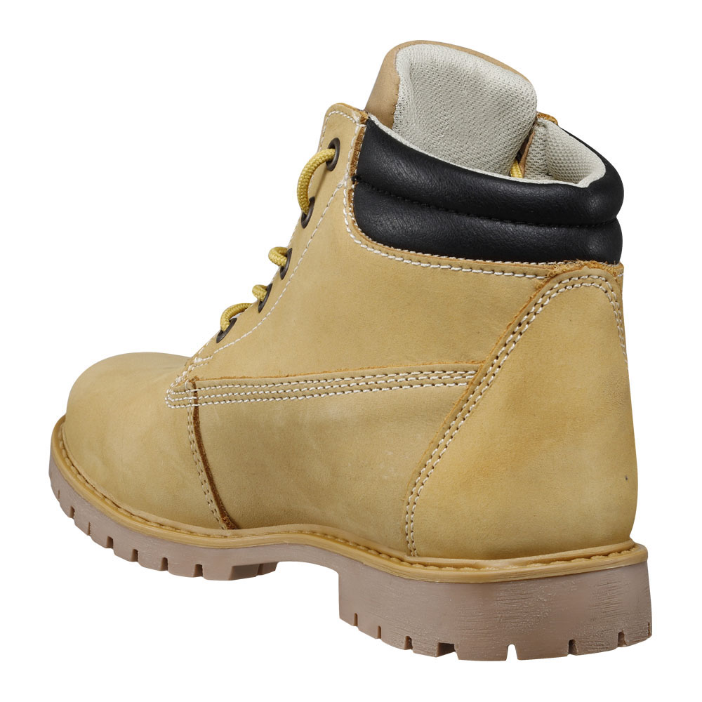 Foto 4 pulgar | Botas K-swiss Hiker color Amarillo para Mujer