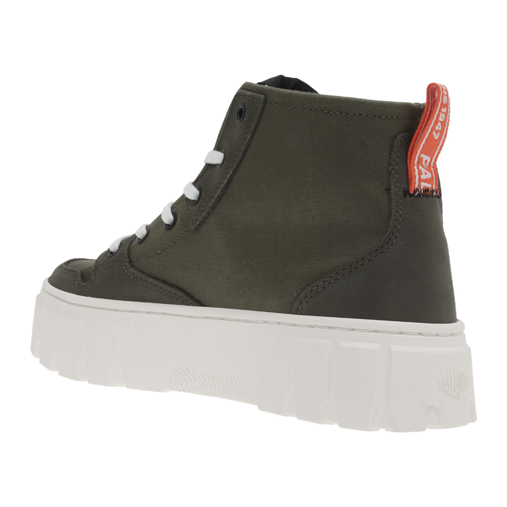 Foto 4 pulgar | Bota Palladium Pallatower Hi color Verde