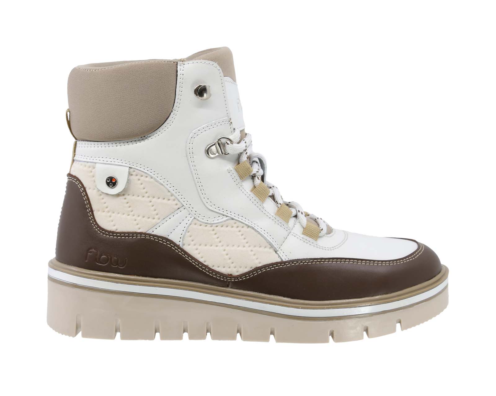 Foto 2 | Bota Urbana de Piel Triples Flow Muriel 37080 Multicolor