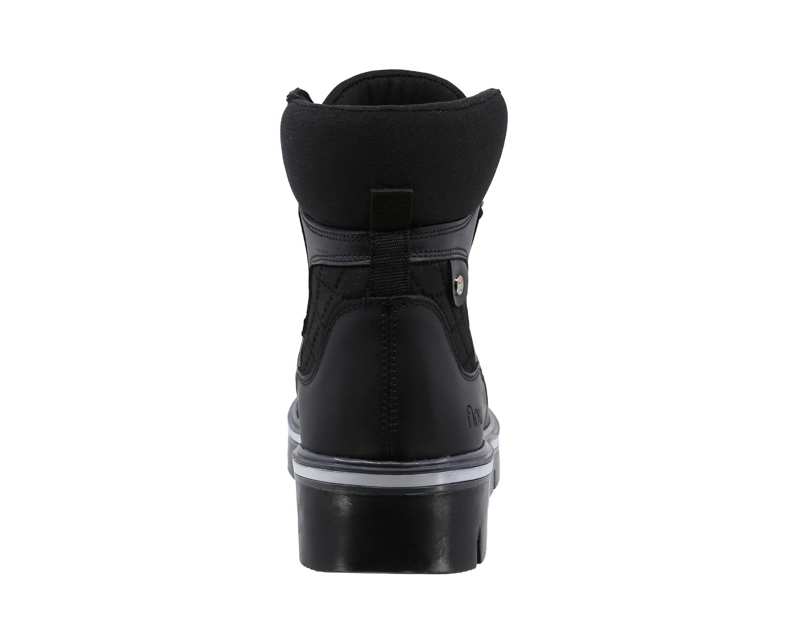 Foto 5 | Botas Urbanas Triples Flow De Piel color Negro para Mujer