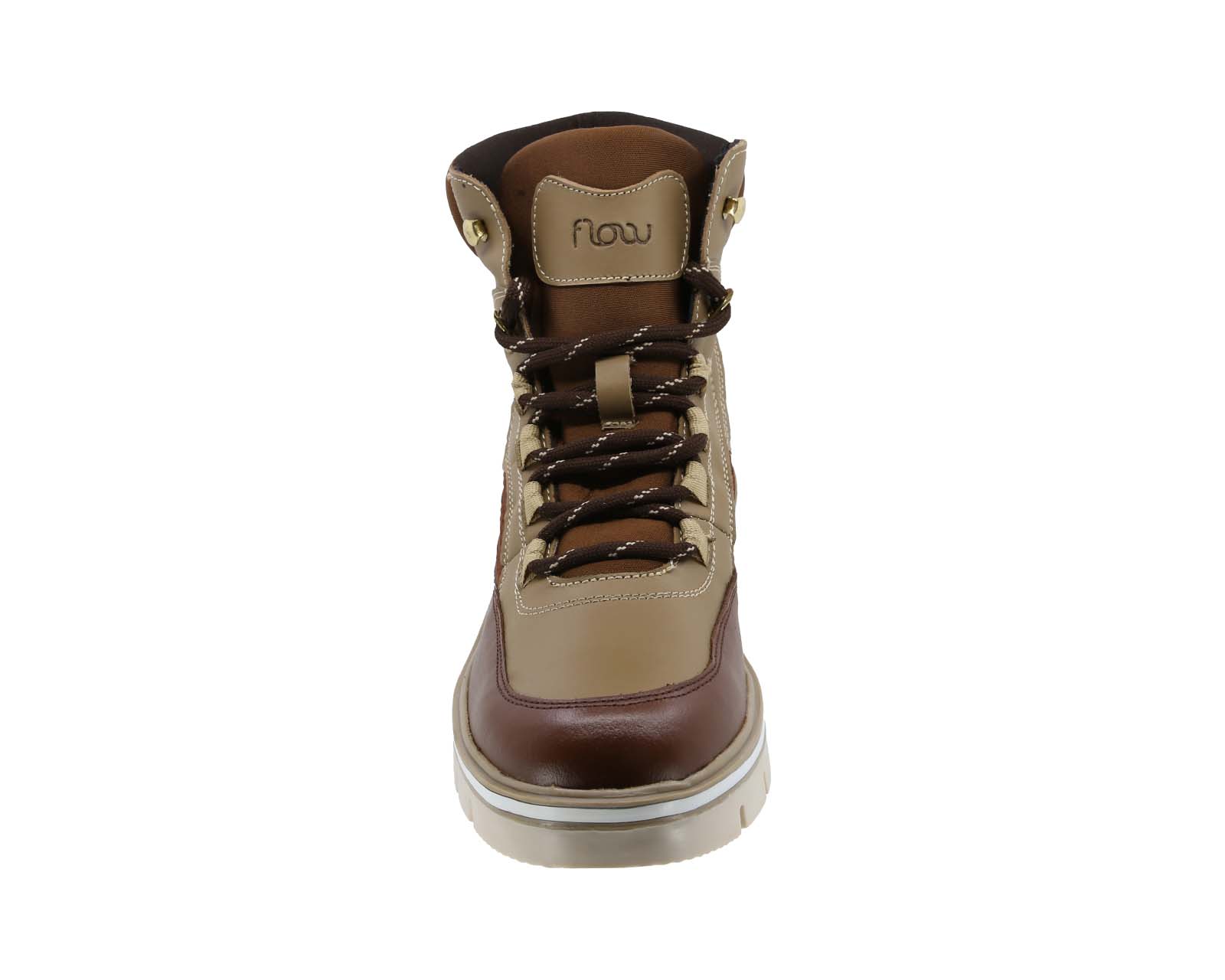 Foto 4 pulgar | Bota Urbana de Piel Triples Flow Muriel 37080 Marrón