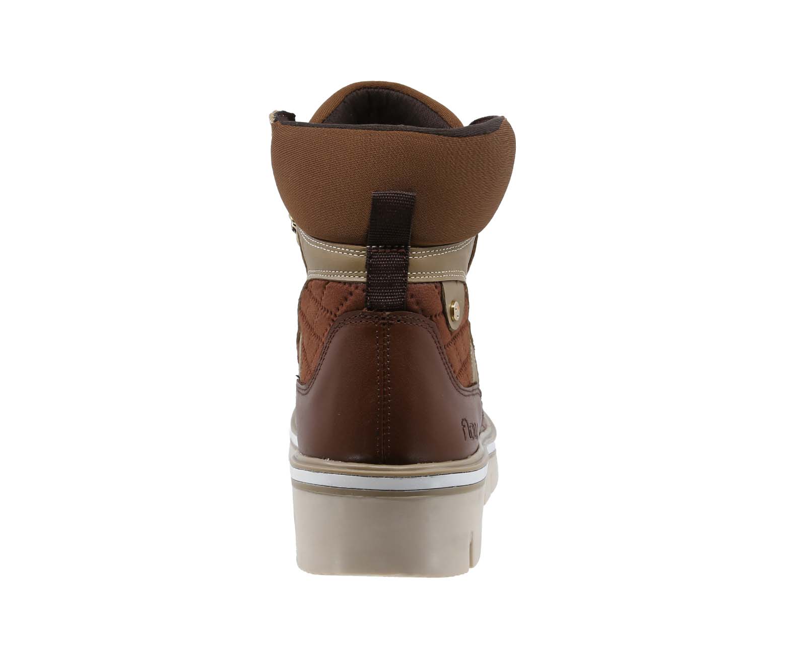 Foto 5 | Bota Urbana de Piel Triples Flow Muriel 37080 Marrón