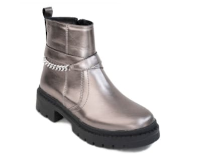 Foto 1 | Botines Ozono Color Plomo Para Mujer