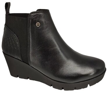Foto 1 | Botines Manet Color Negro Para Mujer