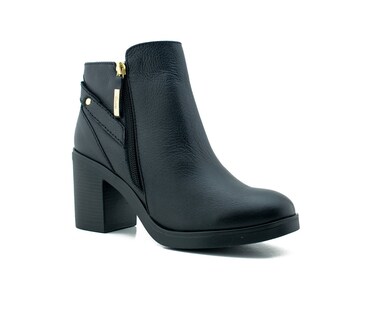 Foto 1 | Botines Giusto Color Negro Para Mujer