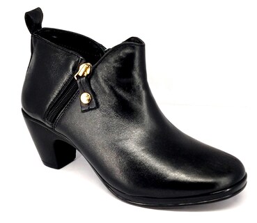 Foto 1 | Botines Manet Color Negro Para Mujer