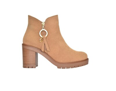 Foto 1 | Botines Hispana Color Maple Para Mujer