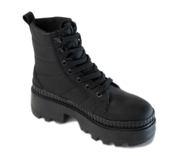 Foto 1 | Botines Ozono Color Negro Para Mujer
