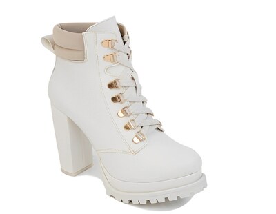 Foto 1 | Botines Ozono Color Latte Para Mujer