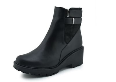 Foto 1 | Botines Giusto Color Negro Para Mujer