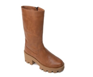 Foto 1 | Botas Ozono Color Tan Para Mujer