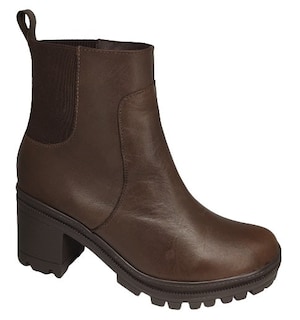 Foto 1 | Botines Giusto Color Choco Para Mujer