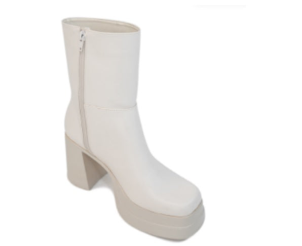 Botas de Plataforma Capa de Ozono 650002 Blancas para Mujer