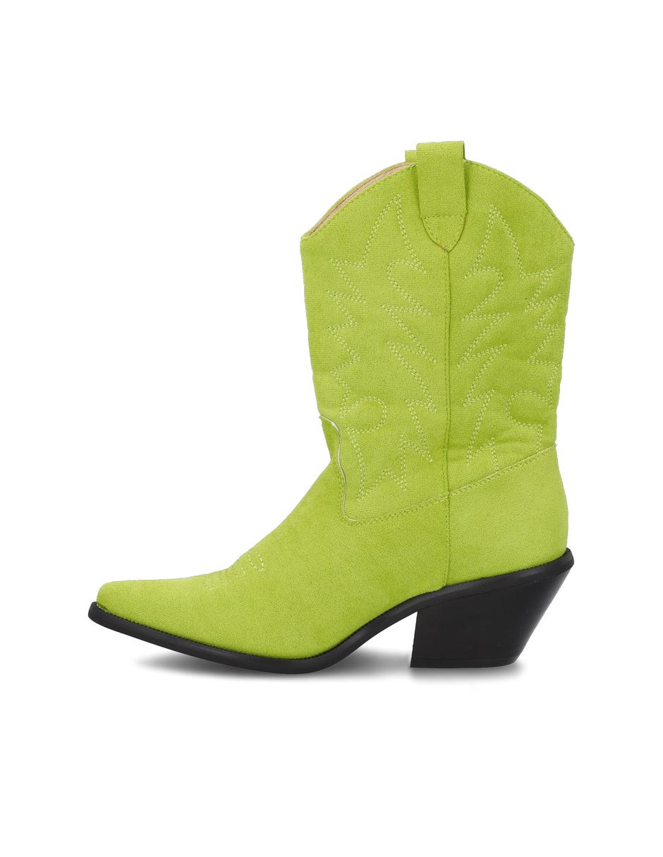 Foto 4 pulgar | Botas Gotta color Verde para Mujer