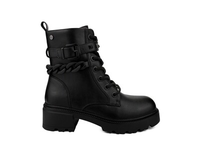 Foto 2 | Botín para Dama Lob Footwear PU Negro 57703559