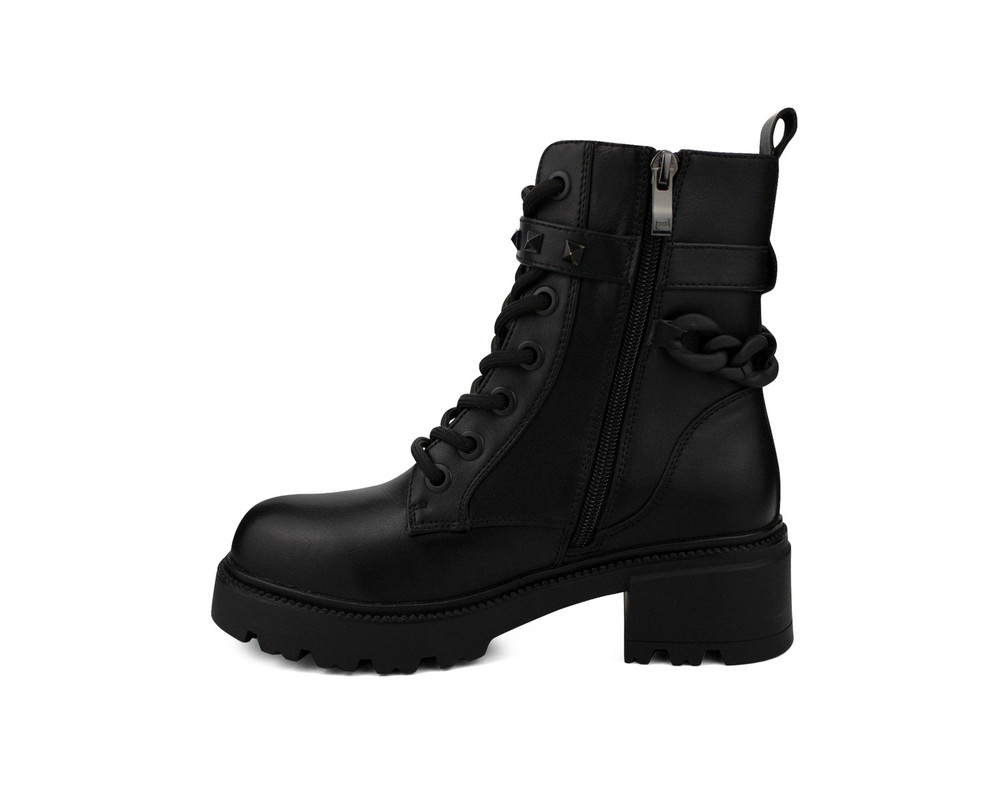 Foto 5 | Botín para Dama Lob Footwear PU Negro 57703559