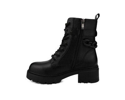 Foto 5 | Botín para Dama Lob Footwear PU Negro 57703559