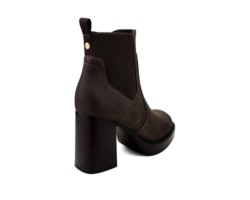 Foto 4 pulgar | Botín para Dama Lob Footwear Pu Café 57703560